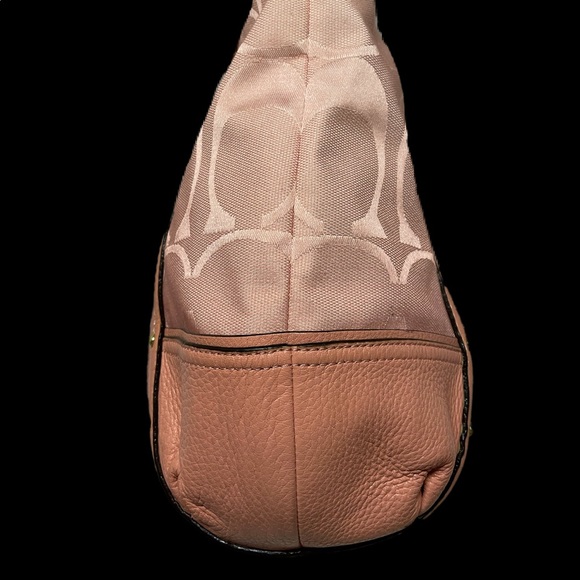 Coach Ombre Alexandra leather canvas bag F22527 - Picture 14 of 14